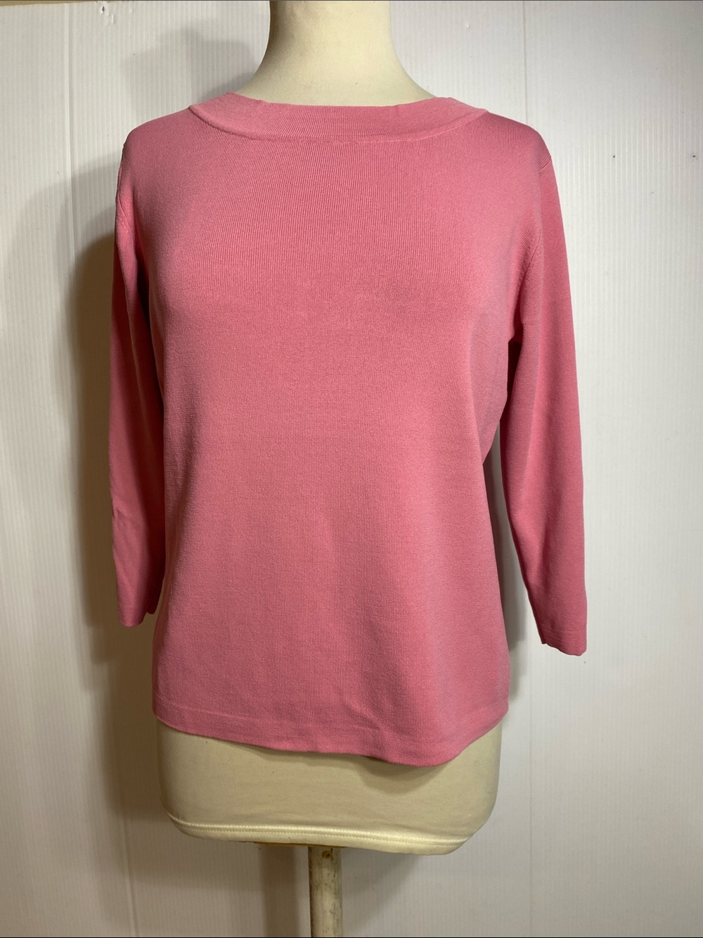 dressbarn Pink Crewneck Women's Sweater